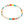 Boho Turquoise Coral Tile Bead Bracelet - Perimade & Co.