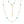 Boho Turquoise Pearl Bead Station Necklace - Perimade & Co.