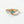 Botanical Rose Flower Vine Blue CZ Band Ring - Perimade & Co.