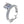 Brilliant Moissanite Pave Engagement Ring - Perimade & Co.