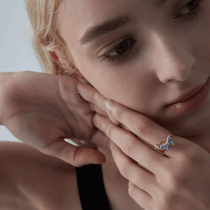 Butterfly Fidget Spinner Statement Ring - Perimade & Co.