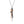 Couple Hug Two-Tone Pendant Necklace