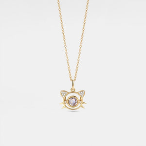 Cat Custom Photo Projection Necklace - Perimade & Co.