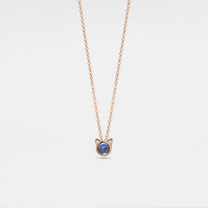 Cat Custom Photo Projection Necklace - Perimade & Co.