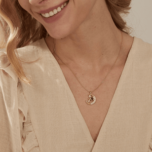 Cat Moon Custom Photo Projection Necklace - Perimade & Co.