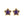 Celestial CZ Star Beaded Frame Stud Earrings - Perimade & Co.