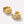 Checkerboard Moissanite Huggie Hoop Earrings - Perimade & Co.