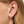 Checkerboard Moissanite Huggie Hoop Earrings - Perimade & Co.