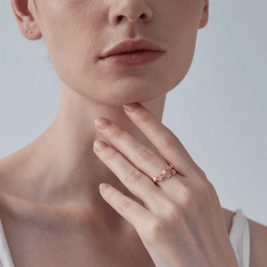 Cherry Blossom Sakura Flower Bypass Ring - Perimade & Co.