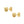 Chunky Interlocking Love Knot Stud Earrings - Perimade & Co.