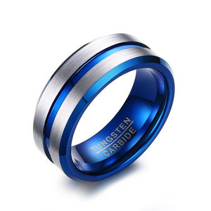 Classic 8mm Tungsten Steel Band Ring - Perimade & Co.