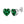 Classic Colorful Heart Birthstone Stud Earrings - Perimade & Co.