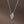 Classic Curved Leaf Pave CZ Charm Necklace - Perimade & Co.