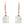 Classic Cushion - Cut Opal Drop Hoop Earrings - Perimade & Co.
