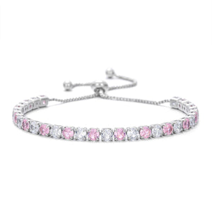 Classic CZ Crystal Eternity Tennis Bracelet - Perimade & Co.
