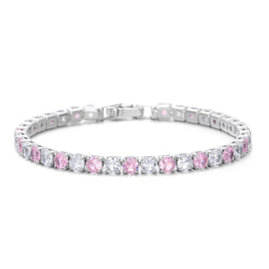 Classic CZ Crystal Eternity Tennis Bracelet - Perimade & Co.