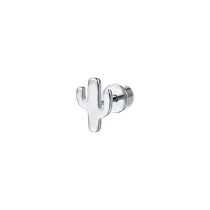 Classic Desert Cactus Cartilage Stud Earrings - Perimade & Co.