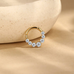 Classic Graduated CZ Cartilage Hoop Earrings - Perimade & Co.