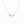 Classic Pearl Paperclip CZ Pendant Necklace - Perimade & Co.