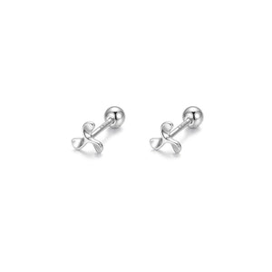 Classic Swirl Pinwheel Cartilage Stud Earrings - Perimade & Co.