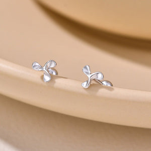 Classic Swirl Pinwheel Cartilage Stud Earrings - Perimade & Co.