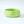 Green ceramic bowl on a white background