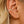 Criss Cross Pave Drop Chain Clip-On Earrings - Perimade & Co.