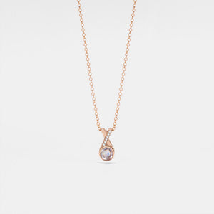 Criss Cross Photo Projection Charm Necklace - Perimade & Co.
