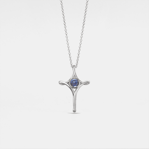 Cross Custom Photo Projection Necklace - Perimade & Co.