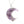 Crystal Raw Stone Moon Pendant Necklace - Perimade & Co.