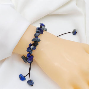 Crystal Stone Braid Rope Cord Bracelet - Perimade & Co.