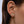 Curved S-Wave Crystal Climber Stud Earrings - Perimade & Co.