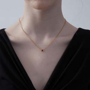 Custom Birthstone Charm Layering Necklace - Perimade & Co.