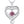 Custom Birthstone Heart Pendant Necklace - Perimade & Co.