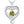 Custom Birthstone Heart Pendant Necklace - Perimade & Co.
