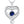 Custom Birthstone Heart Pendant Necklace - Perimade & Co.
