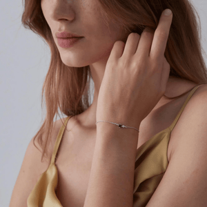 Custom Birthstone Pearl Stacking Bracelet - Perimade & Co.