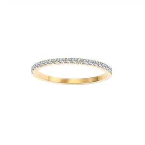 Custom Birthstone Thin Stacking Eternity Ring - Perimade & Co.