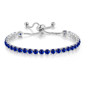 Custom Birthstone Wedding Tennis Bracelet - Perimade & Co.