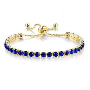 Custom Birthstone Wedding Tennis Bracelet - Perimade & Co.