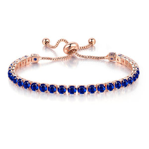 Custom Birthstone Wedding Tennis Bracelet - Perimade & Co.