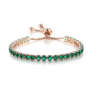 Custom Birthstone Wedding Tennis Bracelet - Perimade & Co.