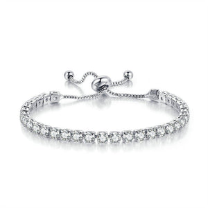 Custom Birthstone Wedding Tennis Bracelet - Perimade & Co.
