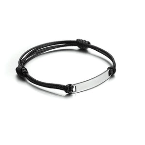 Custom Couple Matching Rope Cord Bracelet - Perimade & Co.