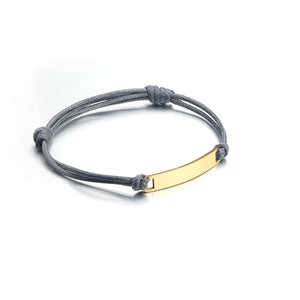 Custom Couple Matching Rope Cord Bracelet - Perimade & Co.