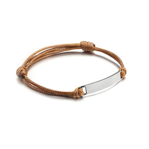Custom Couple Matching Rope Cord Bracelet - Perimade & Co.