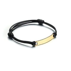 Custom Couple Matching Rope Cord Bracelet - Perimade & Co.