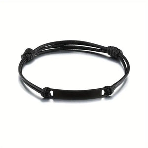 Custom Couple Matching Rope Cord Bracelet - Perimade & Co.