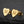 Custom Initial Letter Heart Stud Earrings - Perimade & Co.