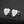 Custom Initial Letter Heart Stud Earrings - Perimade & Co.